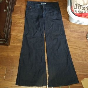 Hudson  wide leg jeans